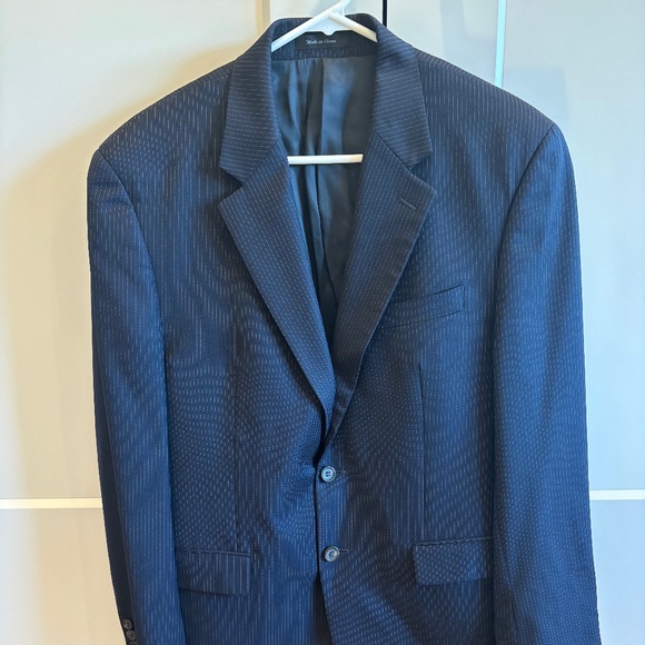 Lauren Ralph Lauren Other - Lauren Ralph Lauren Men's 100% Wool Navy Pinstripe Suit Jacket Blazer Si…